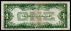 1928a  1 Blue Seal Funny Back Silver Certificate Star Note   Very Fine 