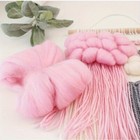 Merino Wool Roving For Needle Felting - 21 Micron Fiber Top  Felting Wool Top