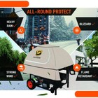 Generator Tent Storage Cover Kit - Weather Proof   Can Be On While Operating