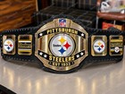 New Custom Pittsburgh Steelers Championship Belt Title Adult Size 2mm Brass