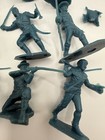 Vintage Marx Fort Apache Play Set Blue Lot