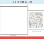 Lily Of The Valley Dies And Stamps Scrapbook Diy Handmade Greeting Card Making