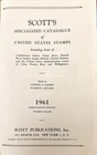 Scott s United States Stamp Catalog Specialized  1961  Vg  Hc