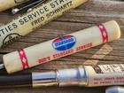 Lot Of Vintage Advertising Bullet Pencils   Screwdrivers Dx  Standard    More 