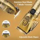 Professional Hair Clipper Trimmer Set For Men Electric Shaver Razor Cordless    