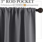 Blackout Curtains For Small Windows Thermal Insulated Light Blocking Drapes