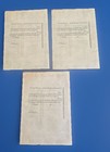 Utica And Mohawk Valley Railway Stock  lot Of 3  Ny Trolley Interurban C1900   s