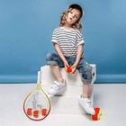 17 -25  Kids Tennis Racket Best Starter Kit For Kids Age 4 And 17 Inch Yellow