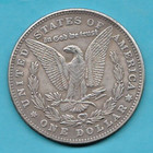 Skull E  Plurius Unum Novelty Good Luck Heads Tails Challenge Pocket Coin 1878cc