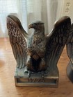 Vintage Brass American Eagle 1776 Bookends  pair  By Philadelphia Manufacturing