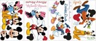 Disney Mickey Mouse 32 Big Wall Decals Pluto Goofy Minnie Stickers Room Decor