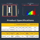 4800w Full Spectrum Led Grow Light Fc4800 4x4 Coverage Dimmable High Yield Light