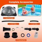 Solar Pool Heater For Above Ground Inground Pool Warmers Equipment For Outdoor