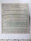 1943 Us Ww2 War Savings Bond Series E  25 Dollar Amount Printed By The Bep