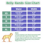 Washable Male Dog Diapers Reusable Pet Puppy Wraps Belly Bands Small Large Dogs