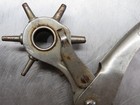 Maun 223 Revolving 6 Hole Punch For Leather And Other Materials Made In England