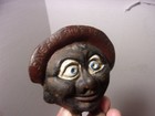 Vintage Cast Iron    save And Smile Money Box    Coin Bank