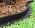 3  X 48  Black Rubber No Dig Landscape Garden Border Edging  pack 6 