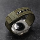Apple Watch Band Ultra 2 Canvas Nato Strap Premium Handwoven Tactical Style