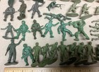 Lot Of 70  Pieces Used Vintage Marx U s Army Plastic Toy Soldiers