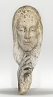 Carved Stone Jesus Face     1700s Church Fragment From South Of France 