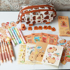Cute  Gift Set Includes Ball-point Pen Color Pen Eraser Mini