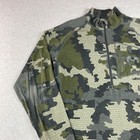 Kuiu Shirt Mens Large Green Ultra Merino 145 Verde Camouflage 1 4 Zip Baselayer