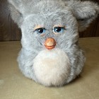 Furby 2005 Emoto Tronic Grey Fur  Blue Eyes Tiger Hasbro 59294 Not Working