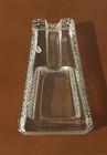 Vintage Crisa Libbey Mid-century Mcm Clear Glass Cigar Ashtray Or Pipe Rest