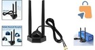 High-performance Dual Band Wifi Antenna And Bluetooth Range Extender   6 5ft Cable