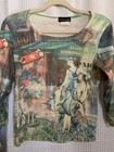Impulse California Womens Small Two Piece Set Paris France Theme