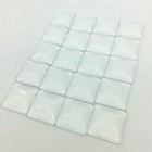 20pcs Flat Back Clear Glass Dome Cabochons Clear Magnifying Cabs Non-calibrat   