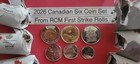2026 Canadian Six Coin Set First Strikes From Special Wrap Ships Free Today