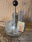 Vintage Merry-go-round Revolving Liquor Bar W tags Park Sherman  1561