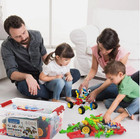 125pcs Building Toys Educational Learning Toys Large Storage Box Children Gift  