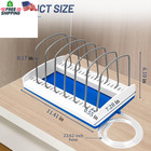 Baking Sheet Storage Rack Bakeware Organizer Tray Holder For Kitchen Cabinets