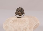 Navajo Sterling Silver Tufa Cast Ring