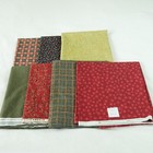 Cabin Comfort Quilt Kit Country Colors Chain Christmas Winter Scrappy 83 X 84