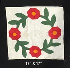 Antique 1870 Applique Quilt Blocks