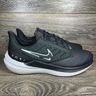 Nike Men s Air Winflo 9 Shield Black White Running Shoes Sneakers Trainers New