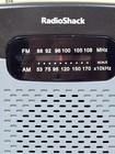 Vintage Radio Shack Am fm Pocket Sized Radio Model  120-0586 - Works - See Video