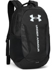 Under Armour Ua Hustle 6 0 Unisex Osfm 16  Laptop Backpack  Black black white