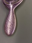 Hand-held Mirror Vintage Ornate Silver Plate