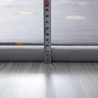 Coral Velvet Area Rug - 1  Thick Memory Foam Baby Play Mat  Washable Toddler    