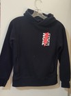 Air Jordan Zion William Youth s Medium Black Red Graphic Logo Hoodie Sweatshirt