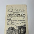 Vintage Historic Grand Rapids  Ohio Travel Brochure Maumee River