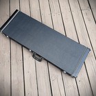 Electric Guitar Case For Strat Tele Style Guitars  Black Locking Hard-shell Case
