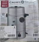 Focus Foodservice Crown Select Fcmla055 55-cup  Polished Aluminum Coffee Maker