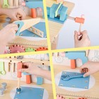 Tool Bench For Kids Toy Play Workbench Wooden Tool Bench Workshop Workbench W   