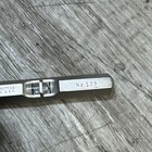 Starrett 135b 3-1 2    Pocket Level - Satin Plated Nickel Finish Vtg Usa Made